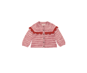 misha&puff■Scallop Riding Hood Scallop Capelet in Seal Gray by Misha & Puff – Junior Edition