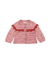 Misha & Puff Scallop Yoke Cardigan - Sugarcup Trading