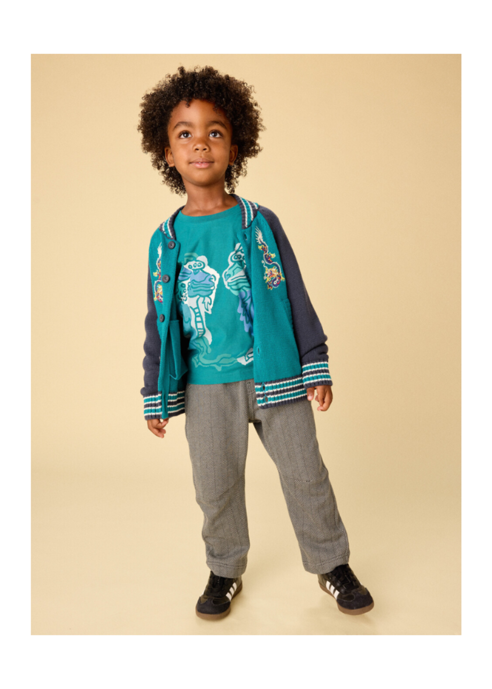 Tea Collection Barrel Leg Trousers