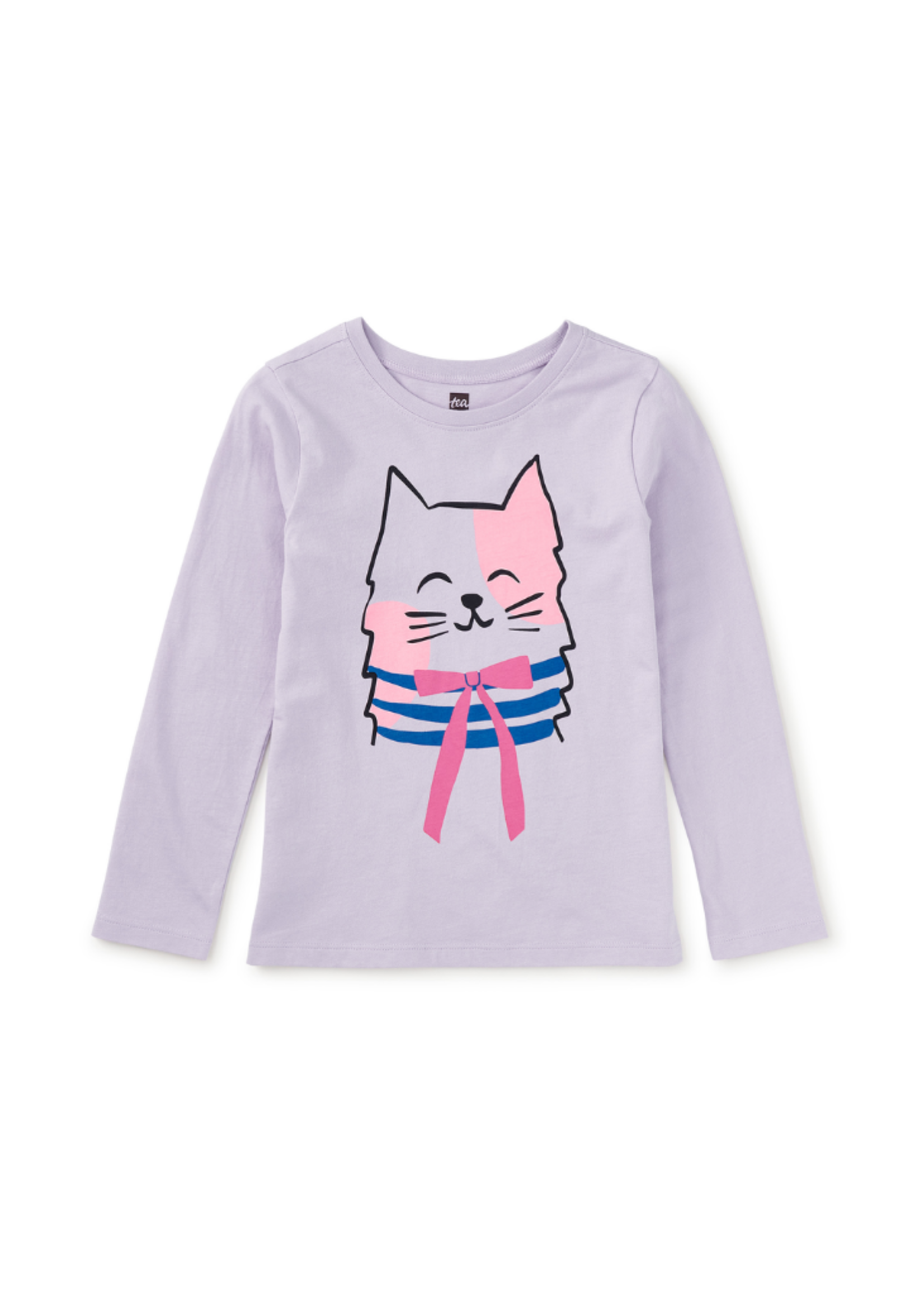 Tea Collection Bowtie Kitty Graphic Tee