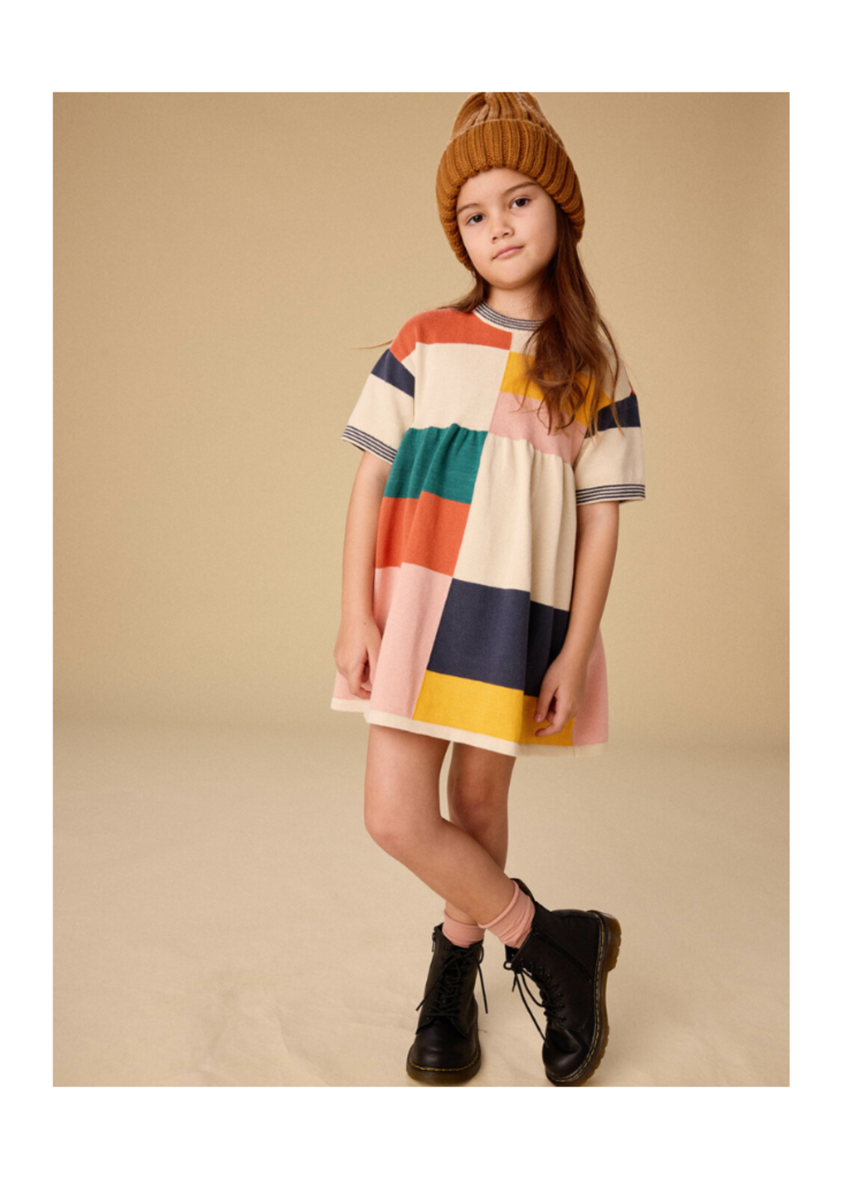 Tea Collection Colorblock Sweater Dress
