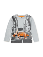 Tea Collection Dino in Seoul Graphic Tee