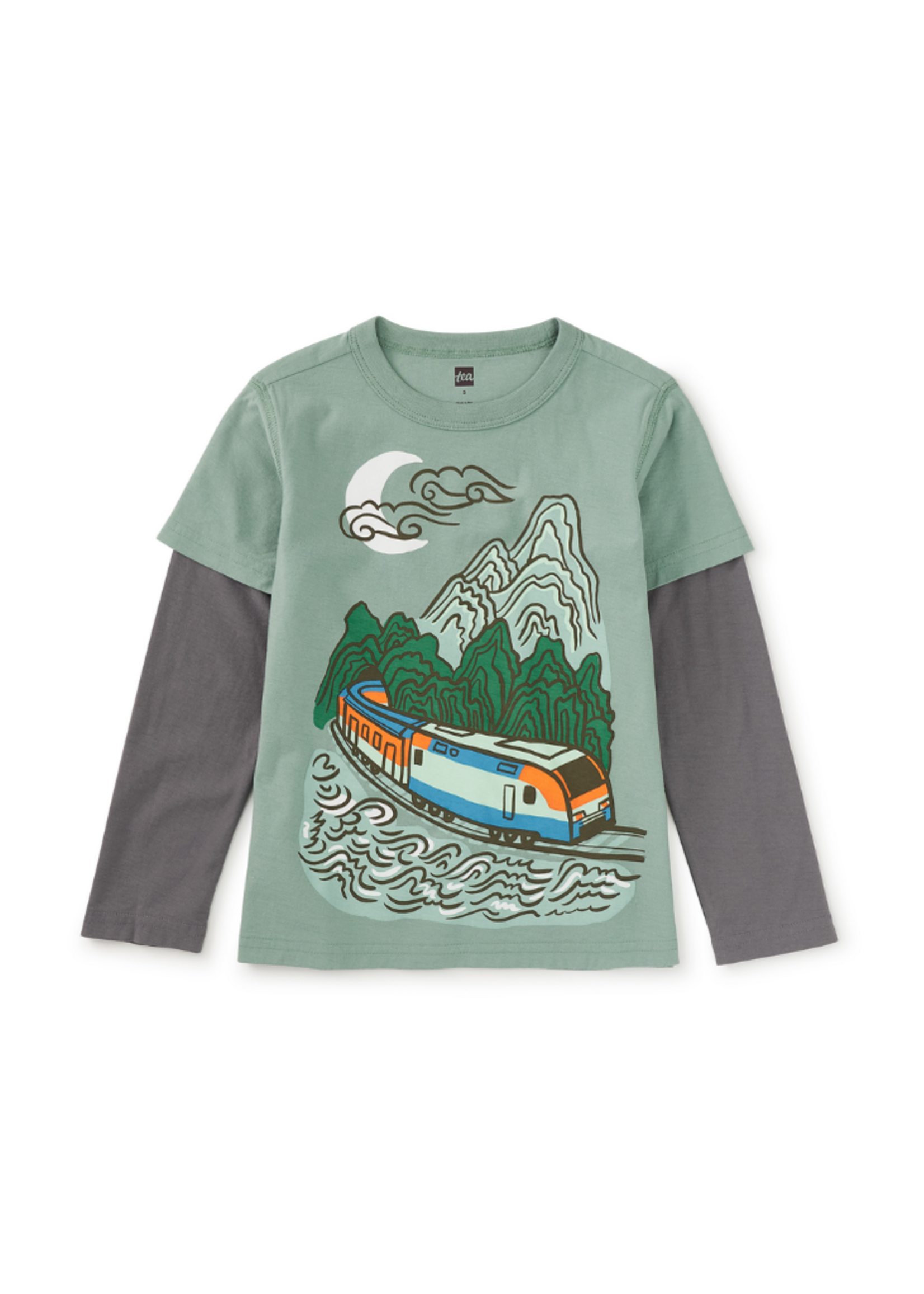 Tea Collection Korean Train Layered Tee