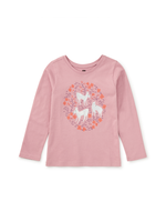 Tea Collection Pearly Deer Graphic Tee