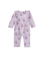 Tea Collection Ruffle Shoulder Baby Romper