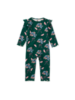 Tea Collection Ruffle Shoulder Baby Romper