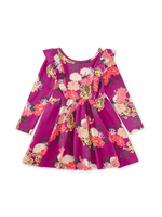 Tea Collection Ruffle Shoulder Ballet Dress