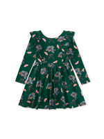 Tea Collection Ruffle Shoulder Ballet Dress