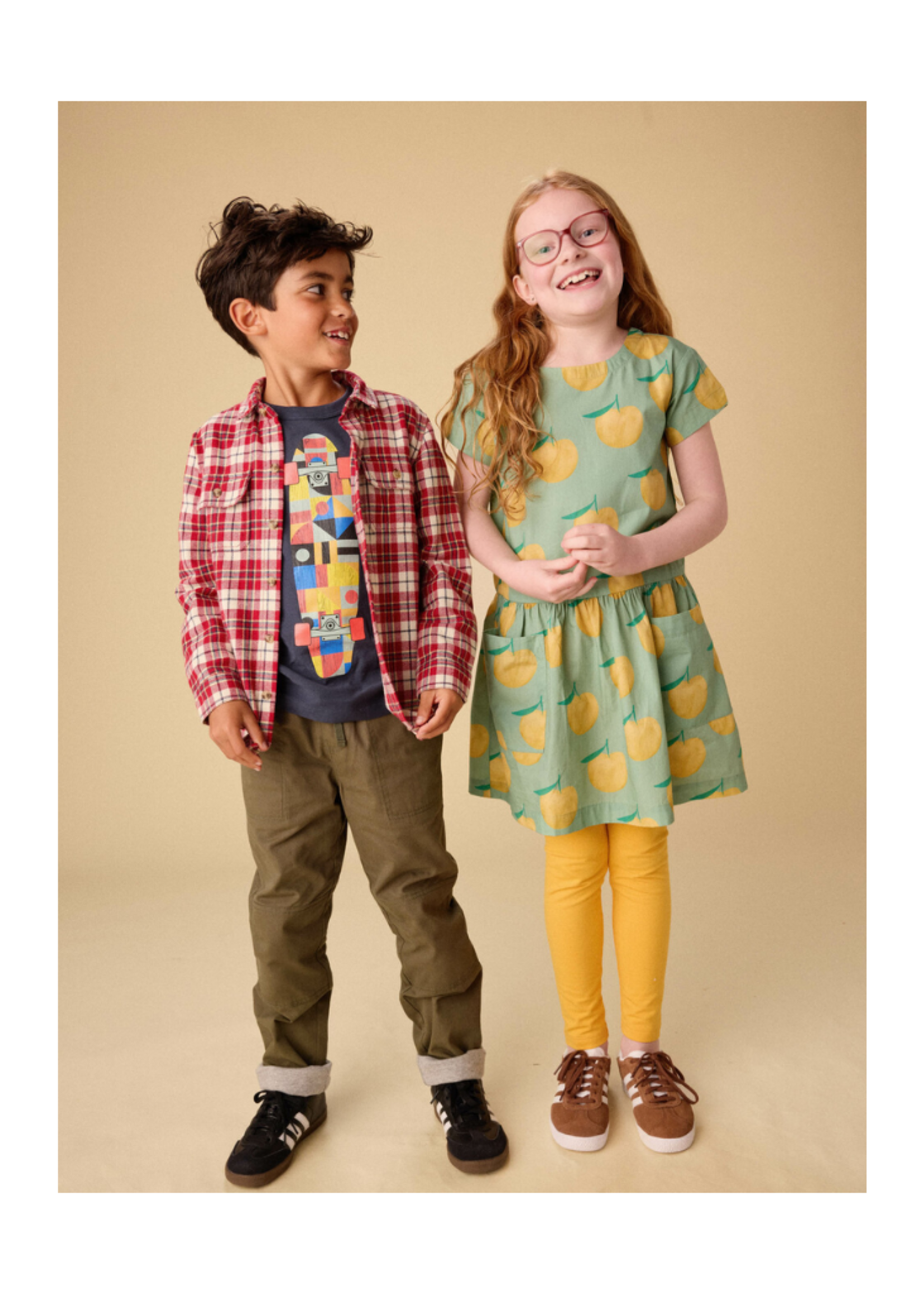 Tea Collection Skateboard Layered Tee