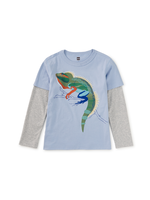 Tea Collection Water Dragon Layered Tee