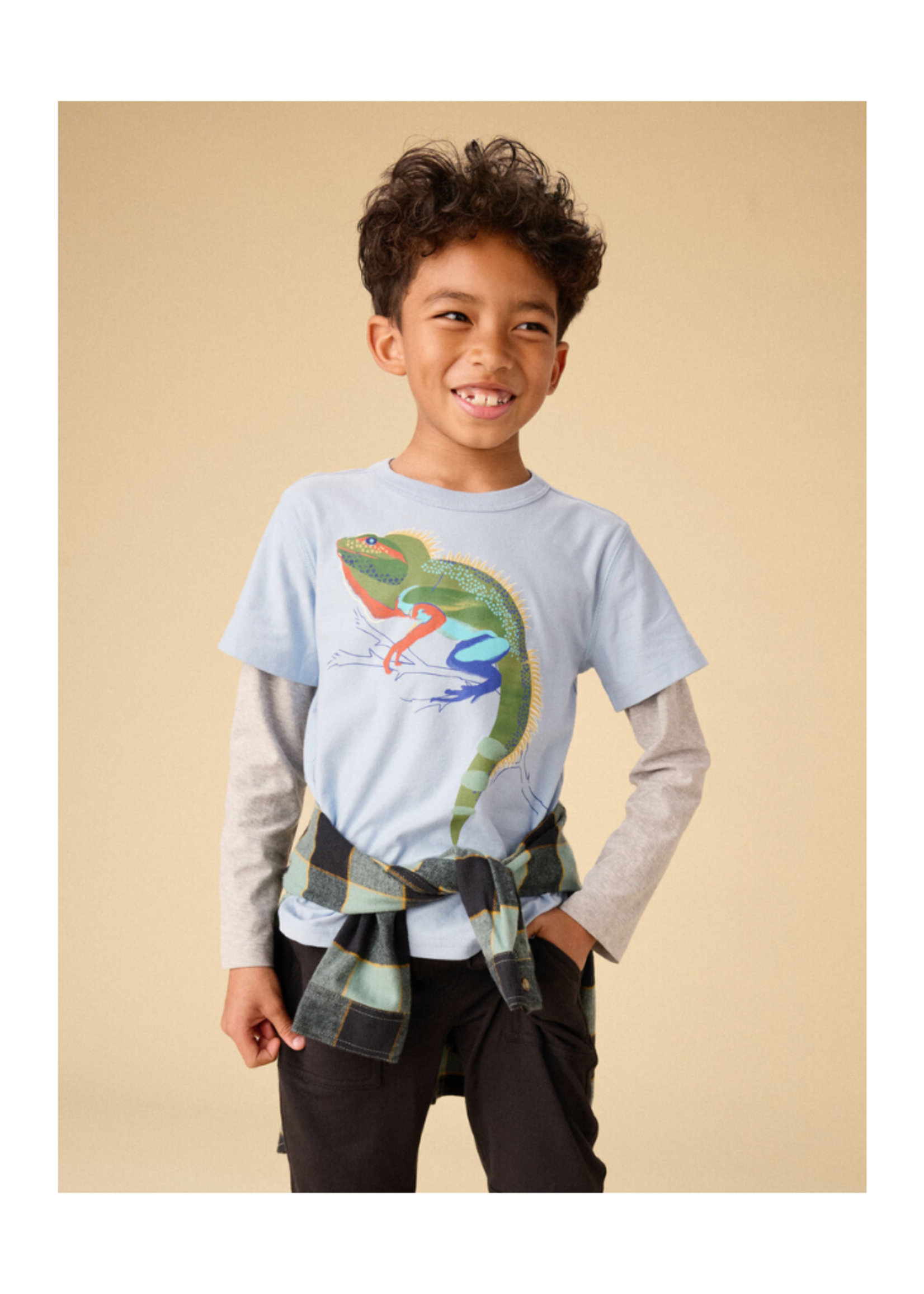 Tea Collection Water Dragon Layered Tee