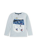 Tea Collection Ski Slopes Graphic Tee