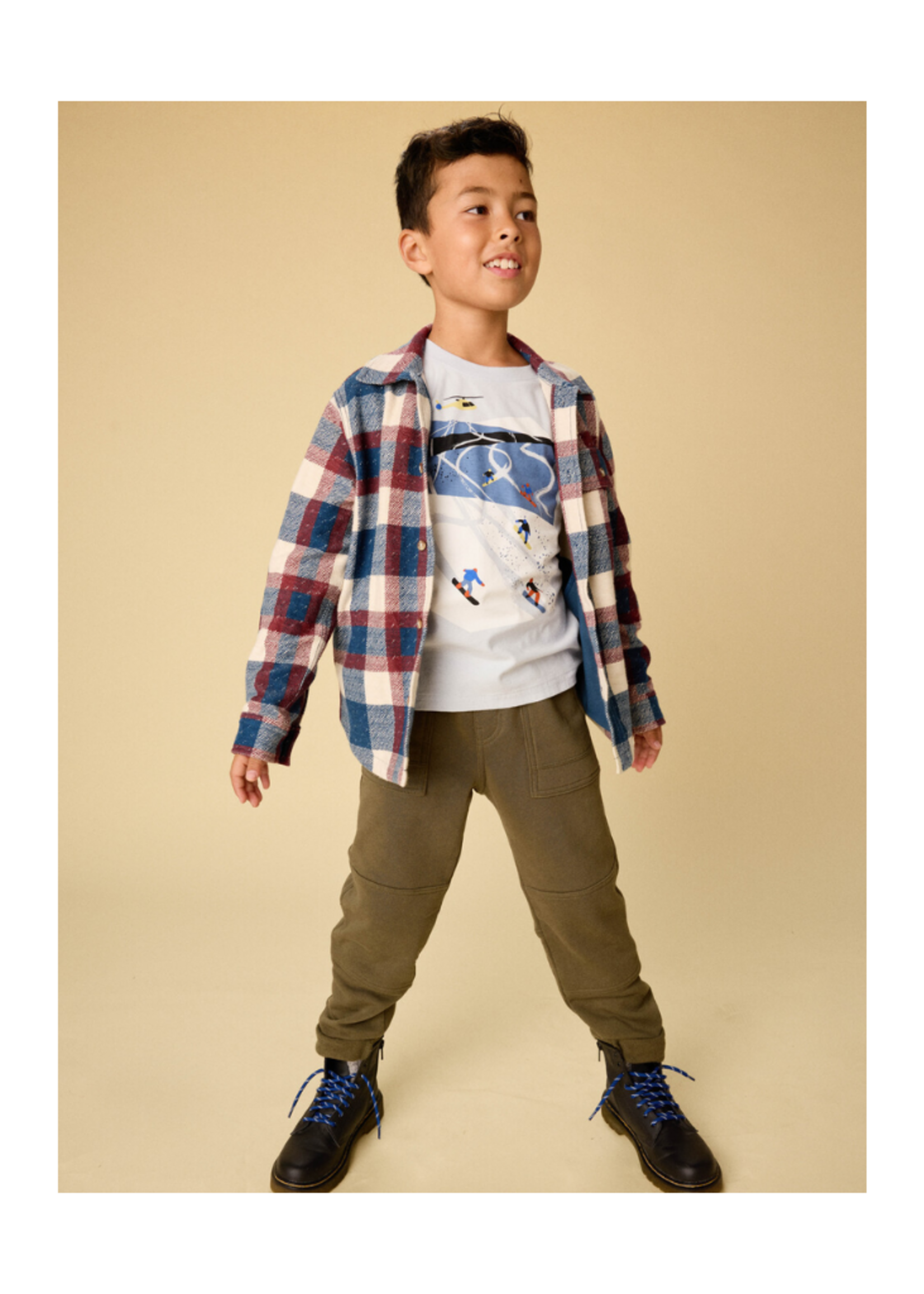 Tea Collection Ski Slopes Graphic Tee