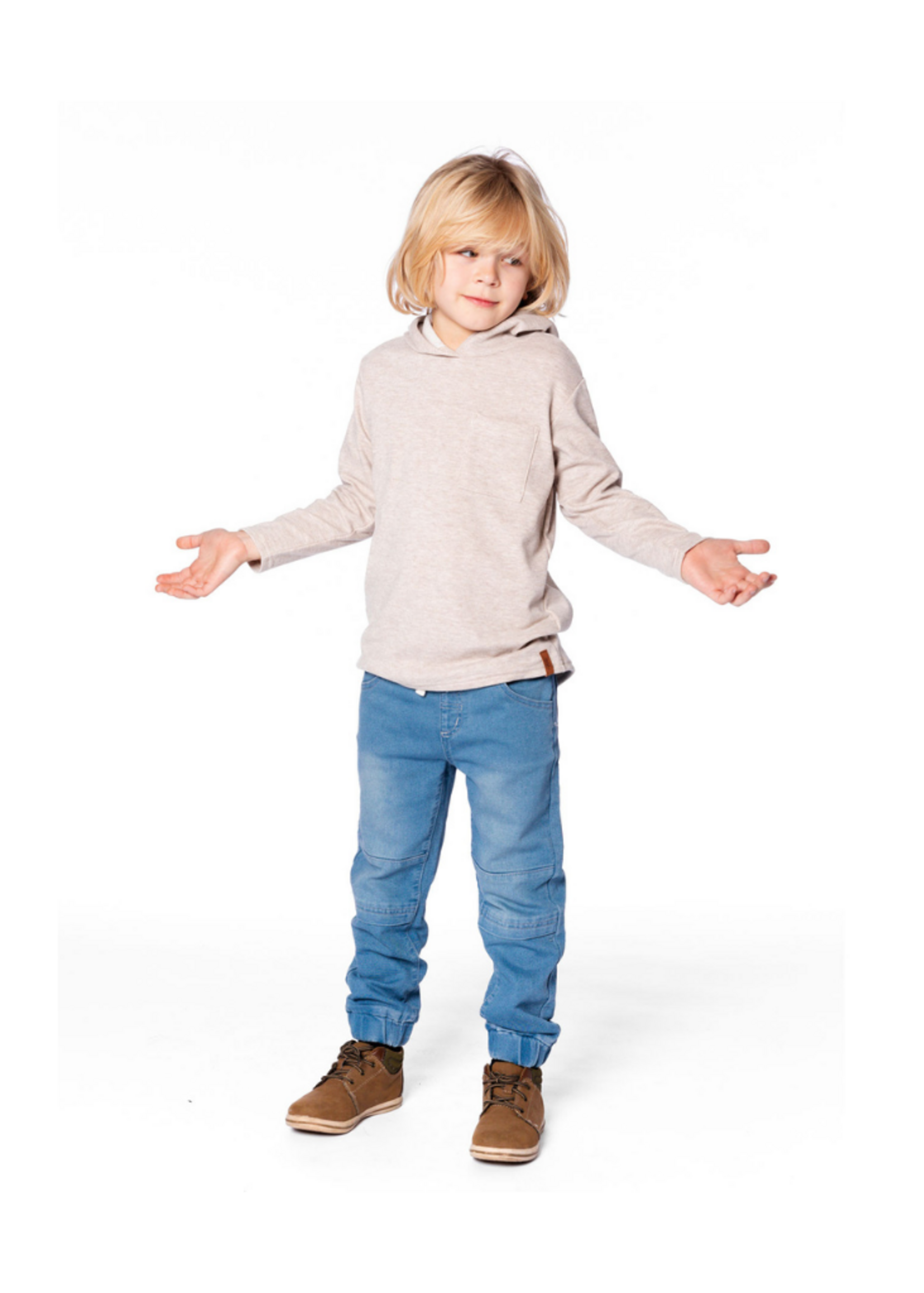 Deux Par Deux Dennis Hooded T-Shirt