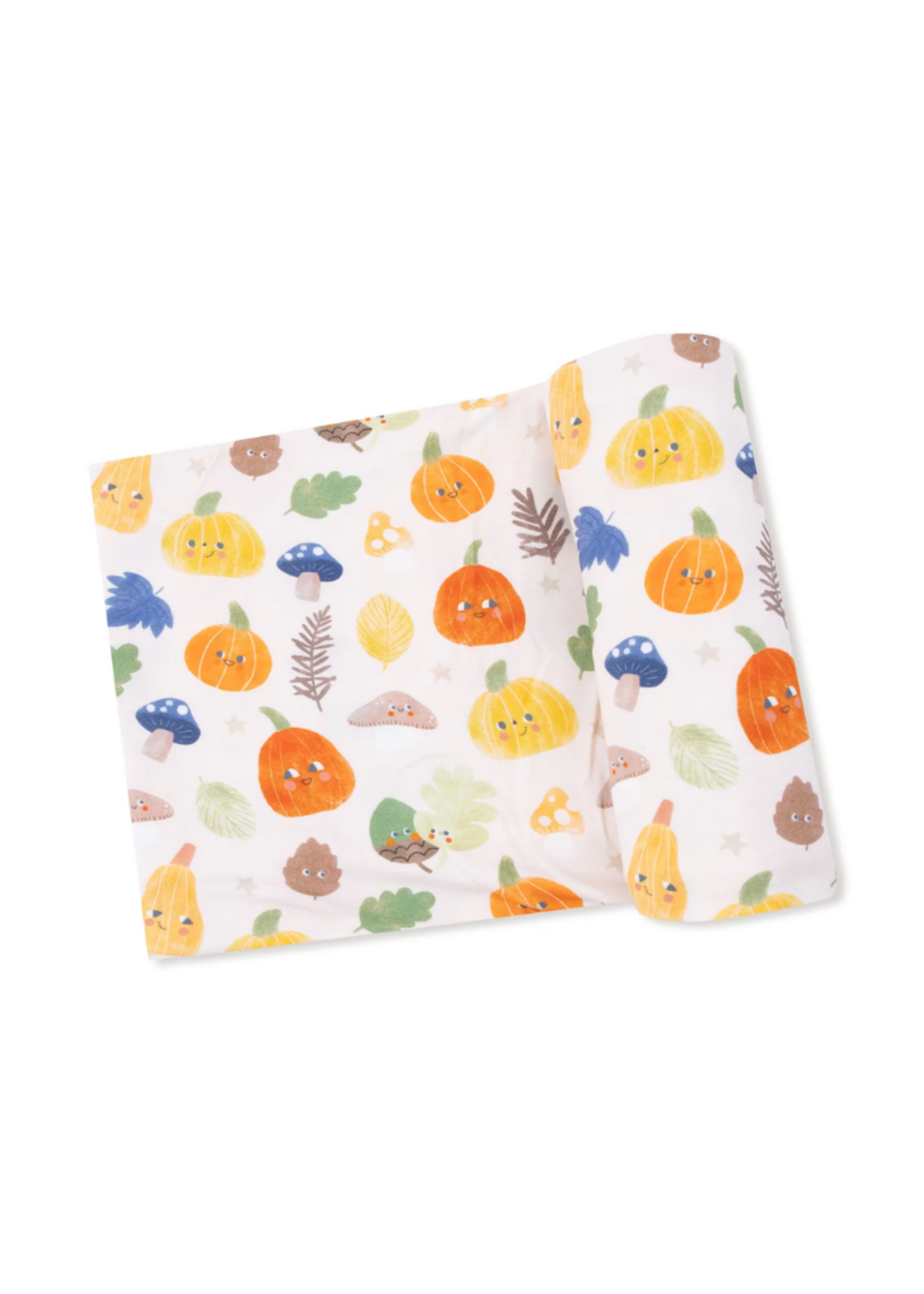Angel Dear Autumn Pumpkins Swaddle Blanket