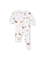 Angel Dear Collector Chickens Zipper Romper