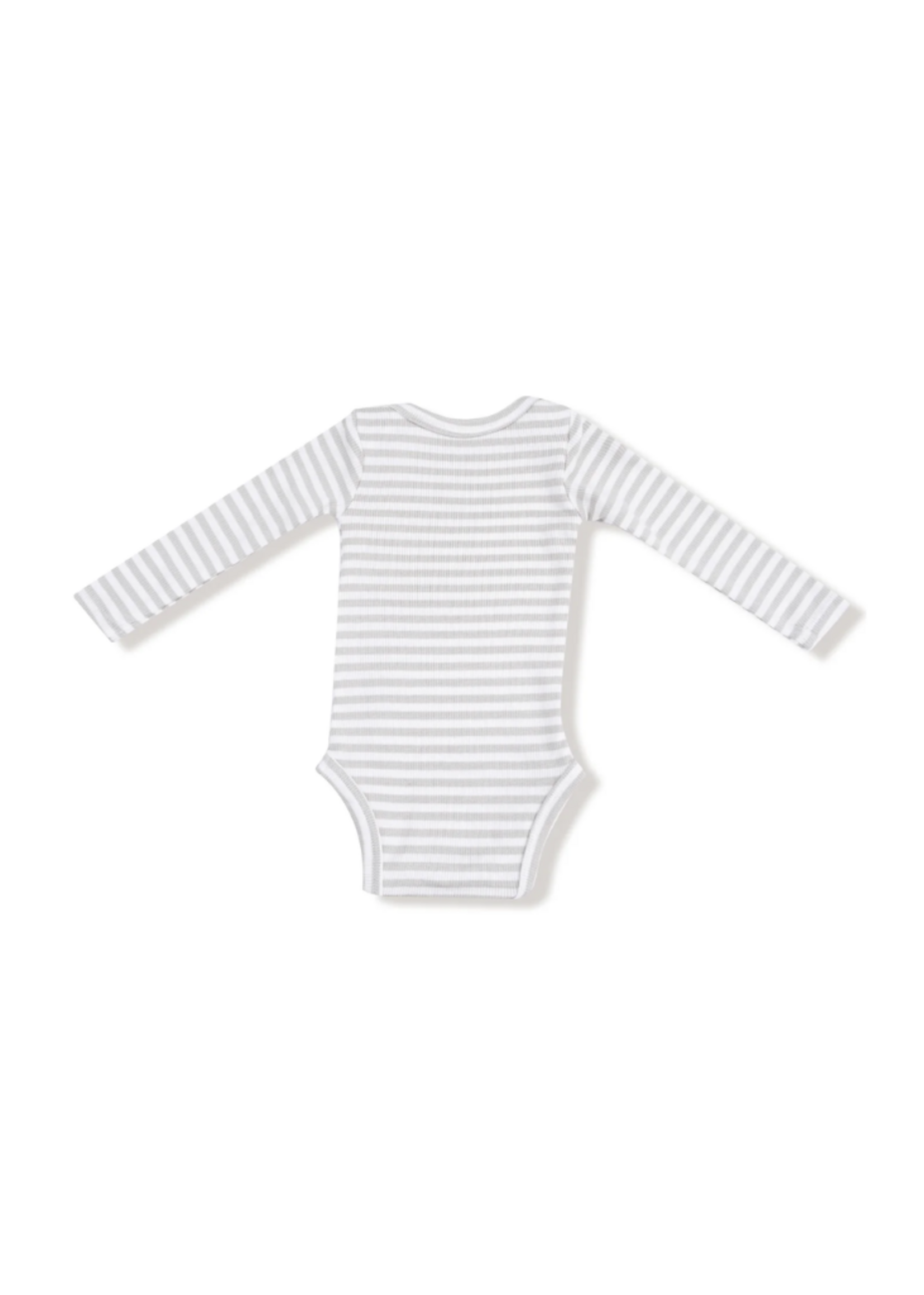 Angel Dear Stripe Lap Shoulder Bodysuit