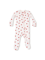 Angel Dear Tiny Apples Zipper Footie