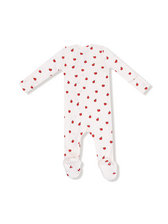 Angel Dear Tiny Apples Zipper Footie - Sugarcup Trading