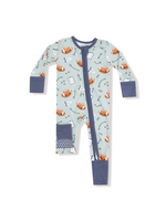 Angel Dear Touchdown Time Zipper Romper