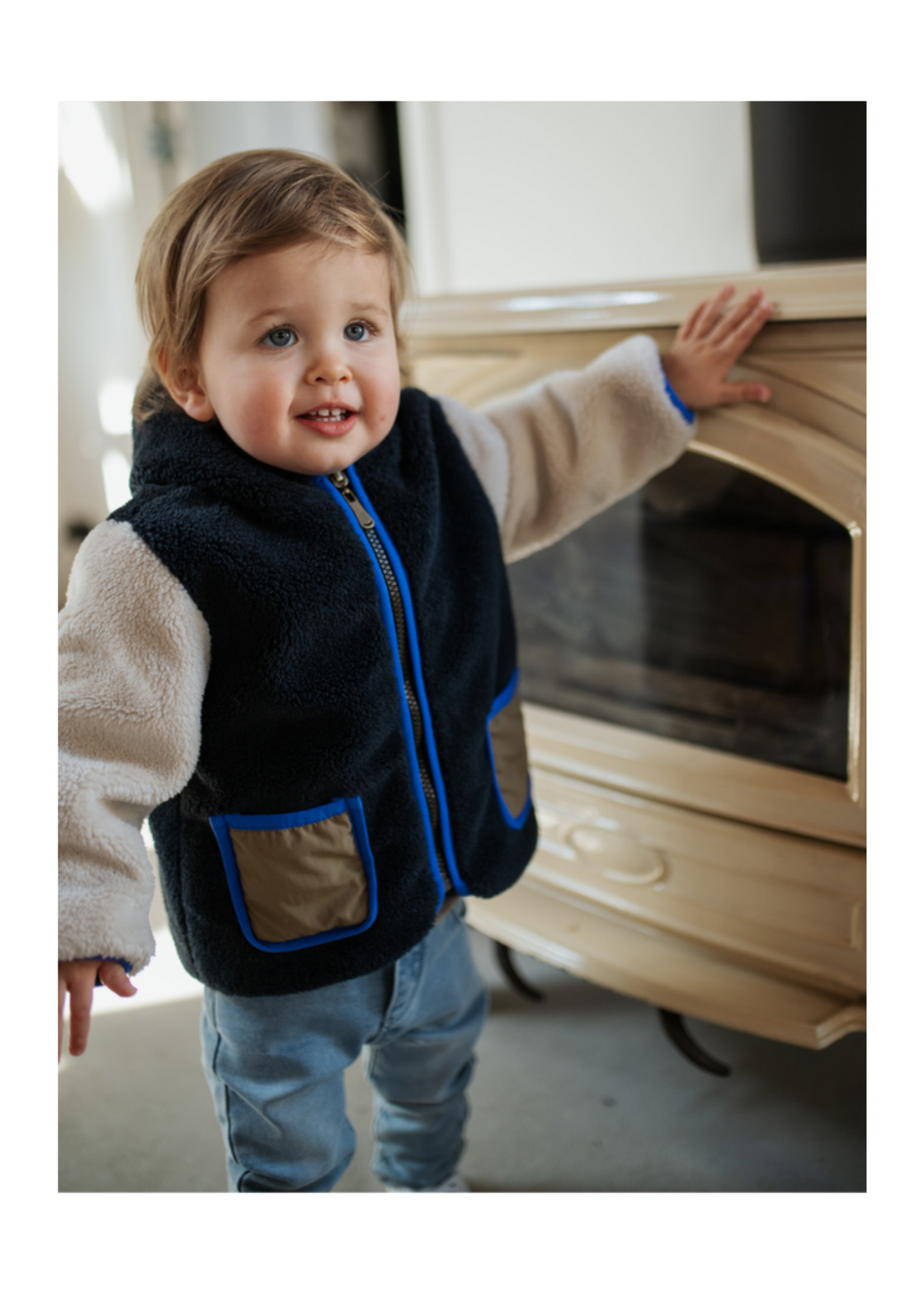 Babyface Benjamin Reversible Teddy Jacket