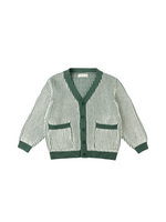 Rylee + Cru Haywood Cardigan - Green Stripe