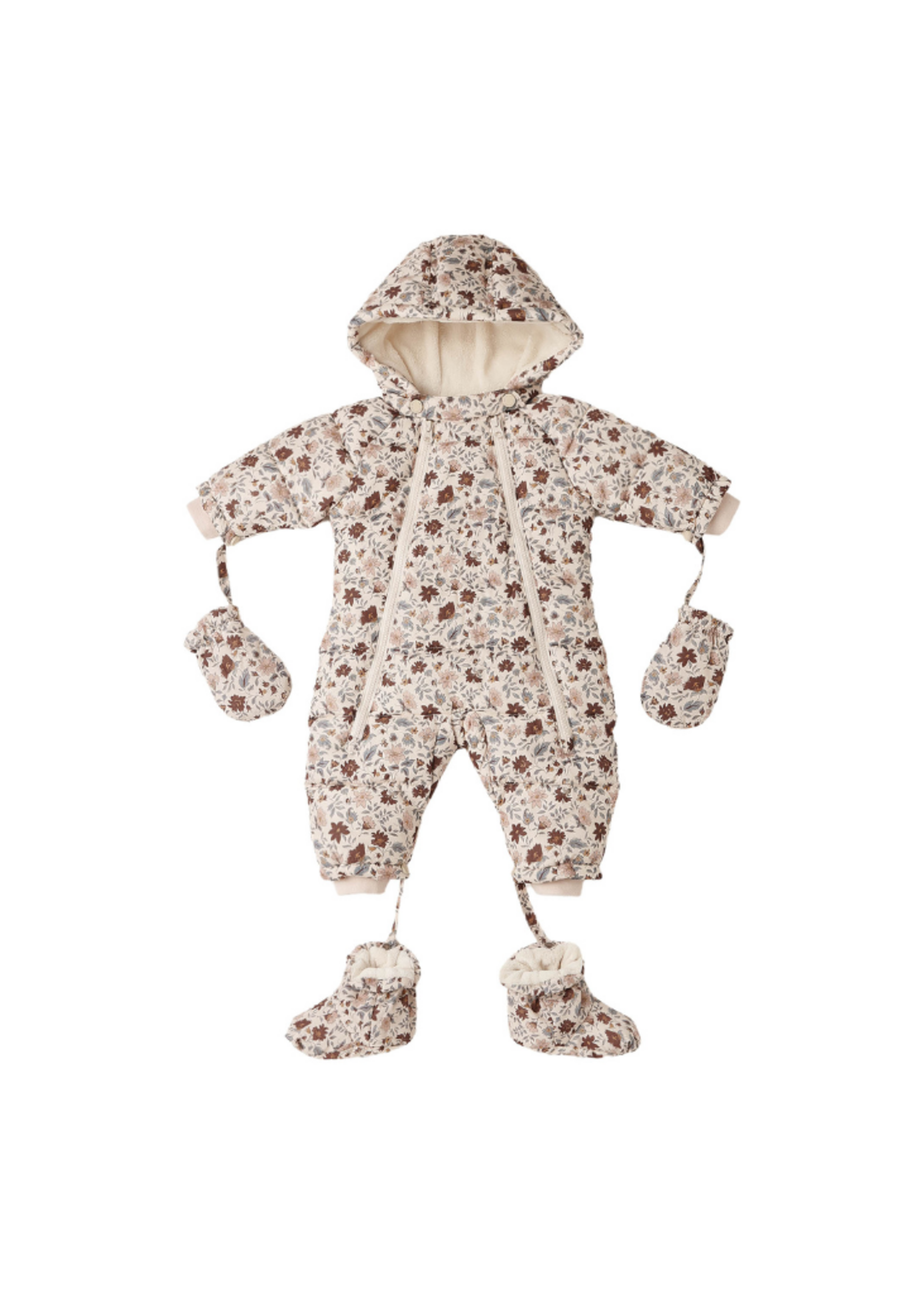 Rylee + Cru Puffer Snowsuit - Posy