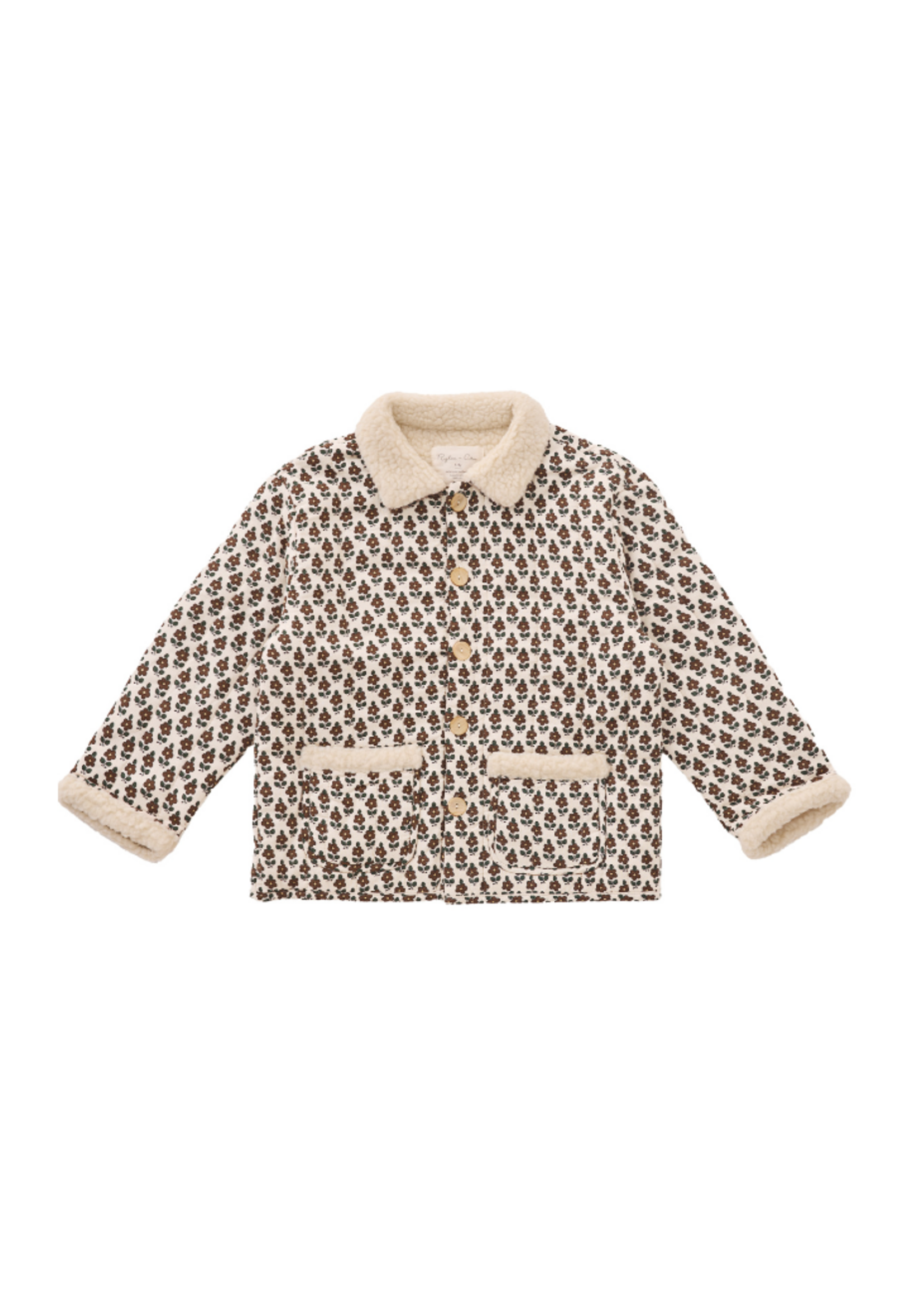 Rylee + Cru Quilted Coat - Harvest Floral