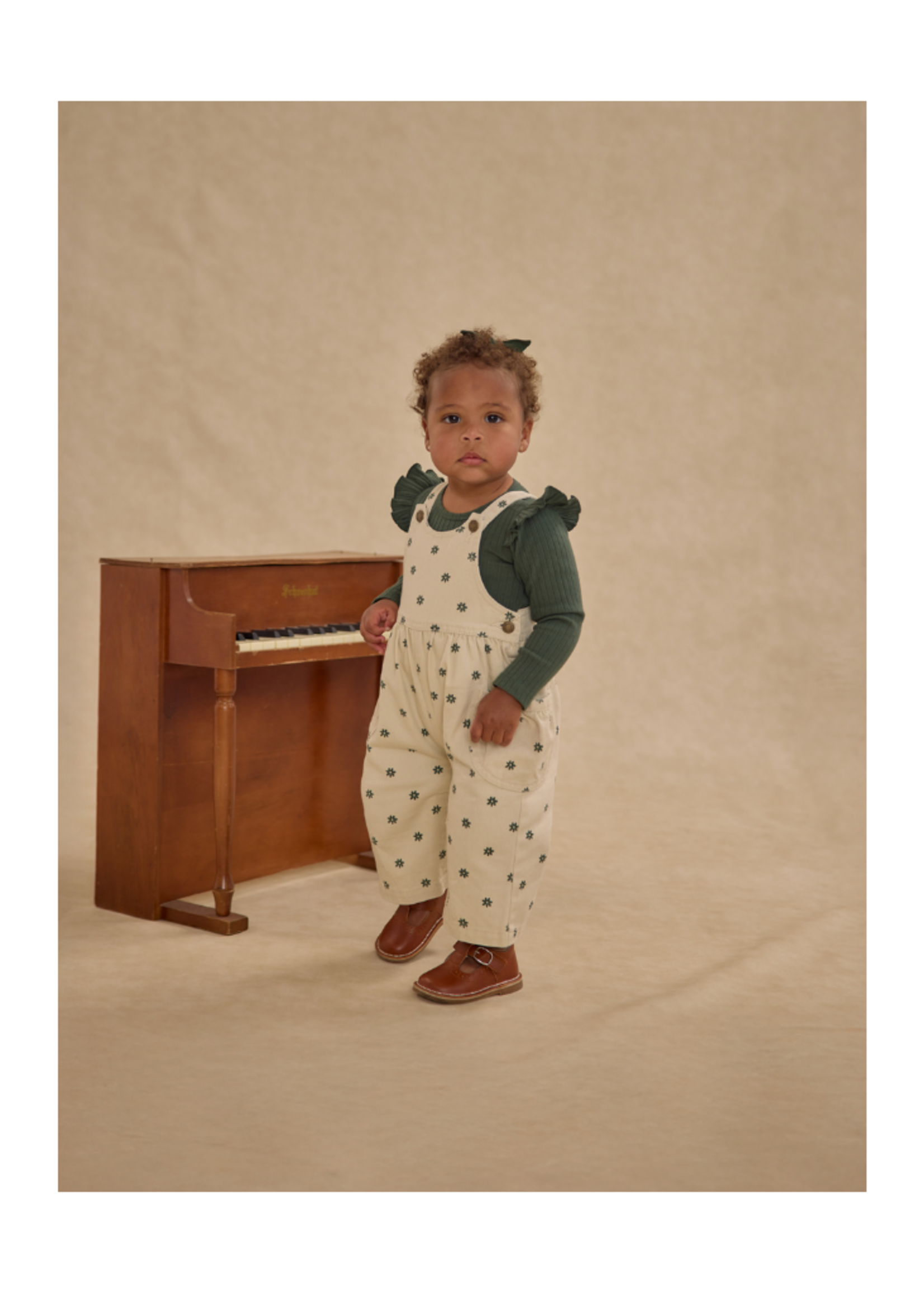 Rylee + Cru Wide Leg Overall - Mini Daisy