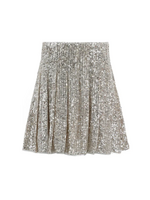 Lola + The Boys Party Shimmer Sequin Skirt