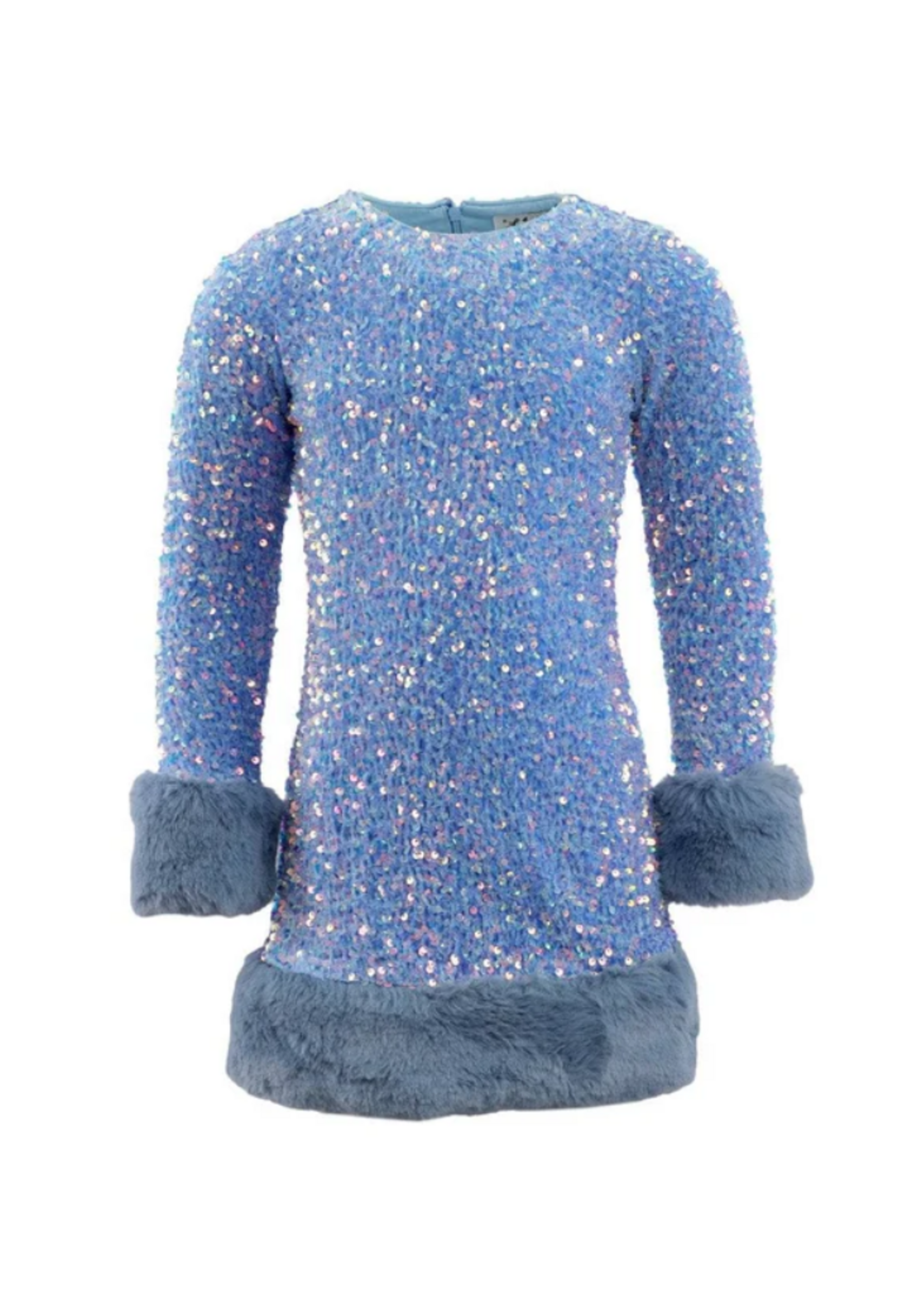 Lola + The Boys Celeste Shimmer Dress