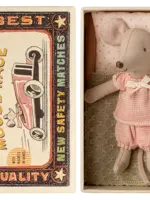 Maileg Little Sister Mouse in Matchbox