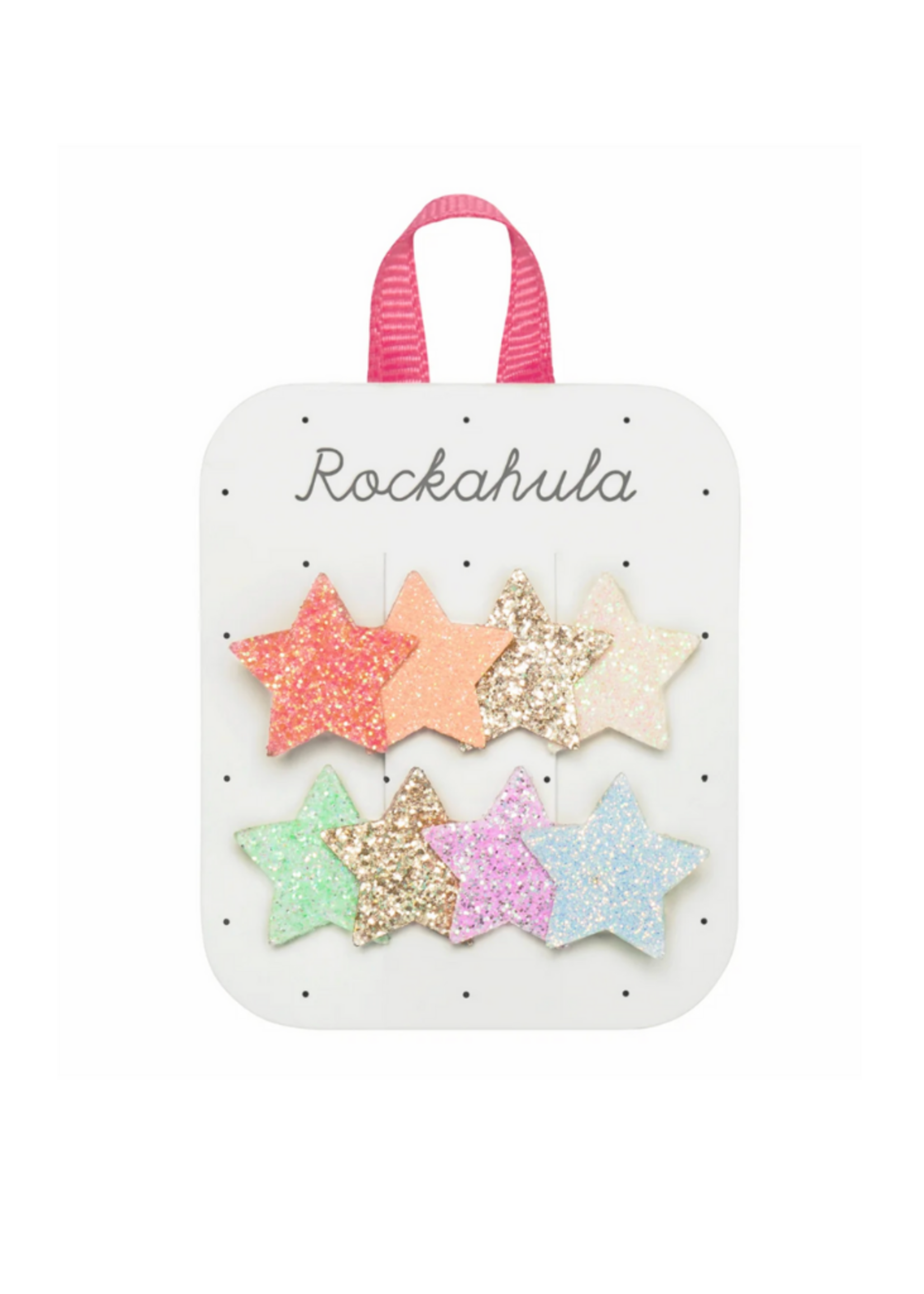 Rockahula Kids Rainbow Shimmer Star Clips