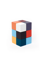 Kikkerland Elasti Cube 3D Wooden Puzzle