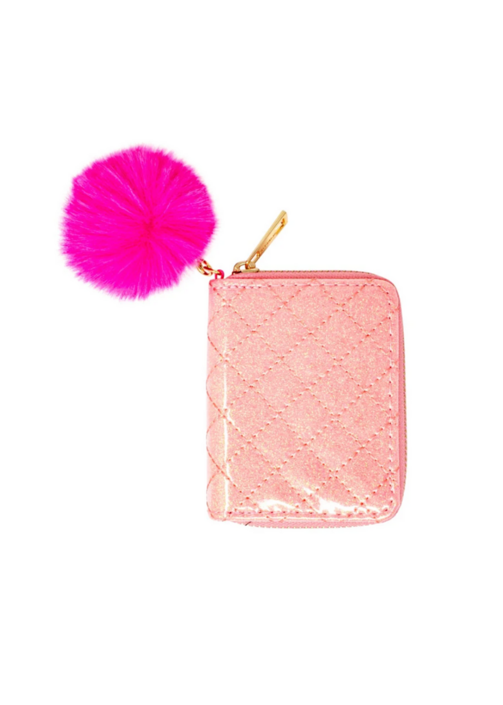 Zomi Gems Sparkle Quilted Wallet - Bubblegum