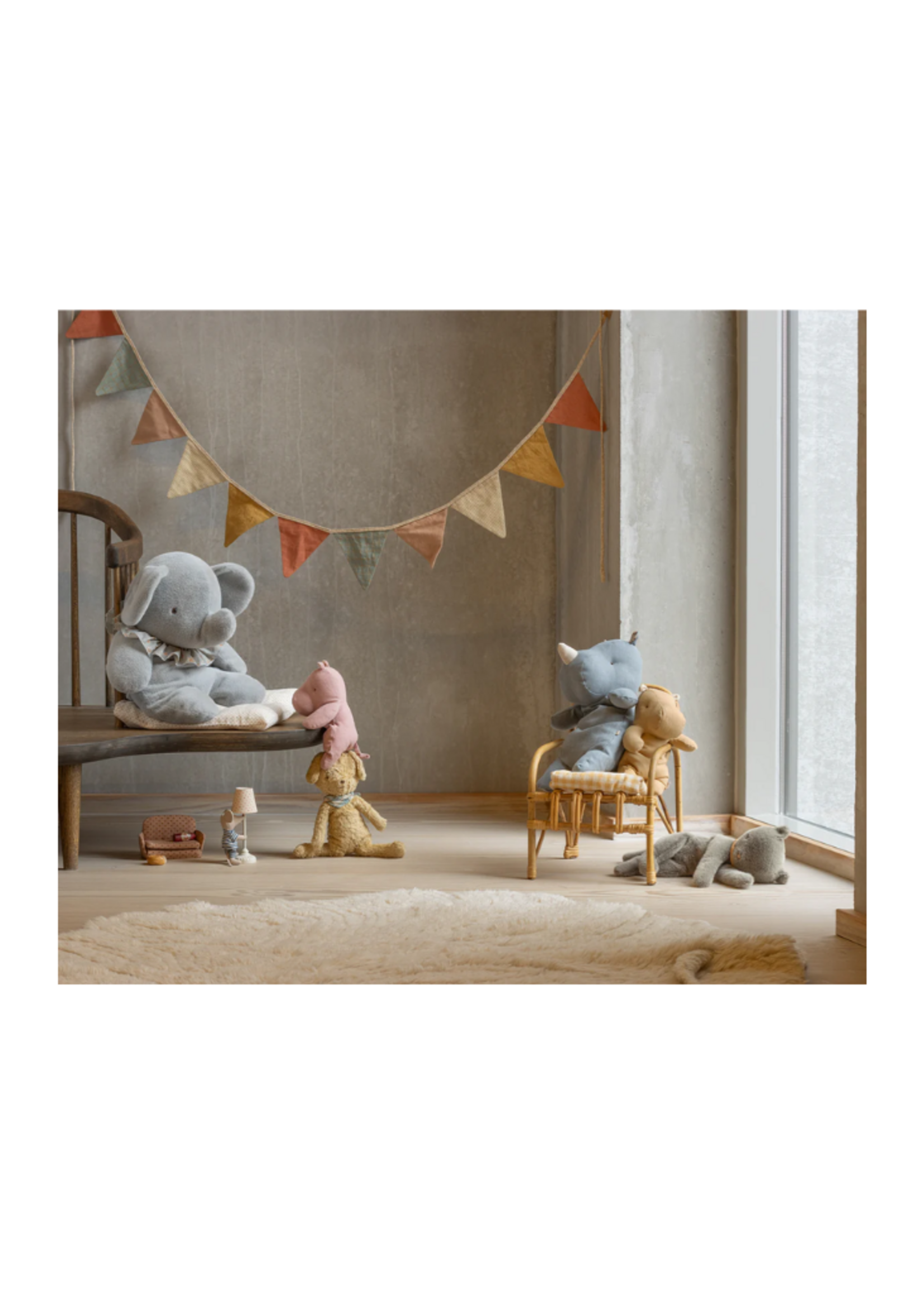 Maileg Safari Rhino, Small - Rhino