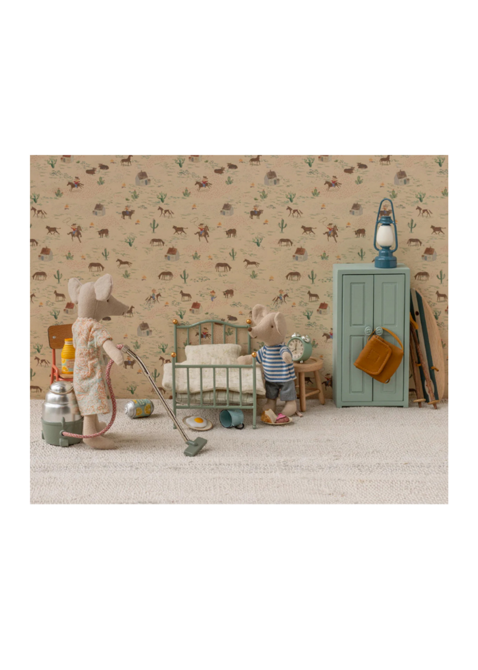 Maileg Bed, Mouse - Off White