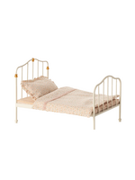 Maileg Vintage Bed, Mouse - Off White