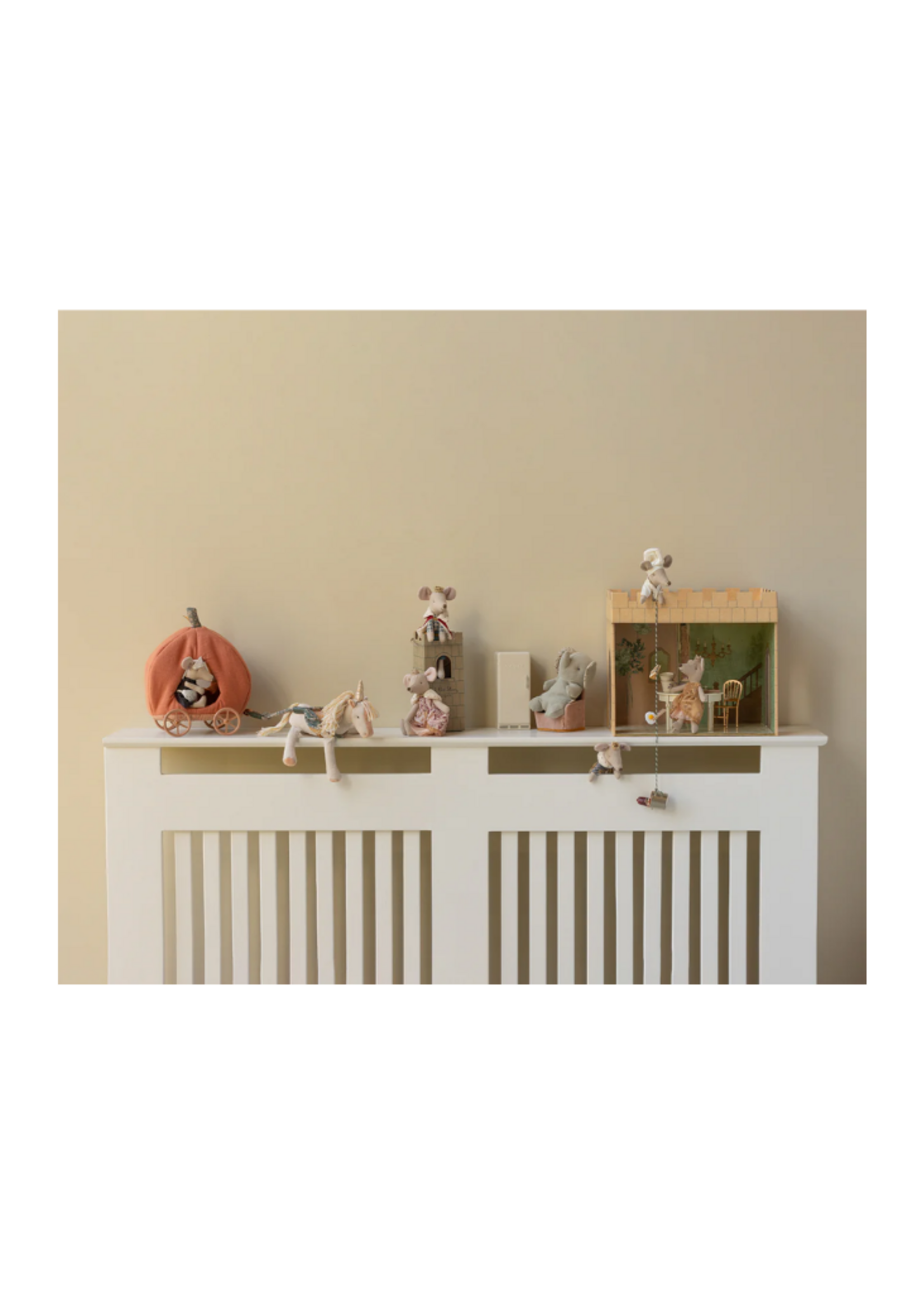 Maileg Pumpkin Carriage, Mouse