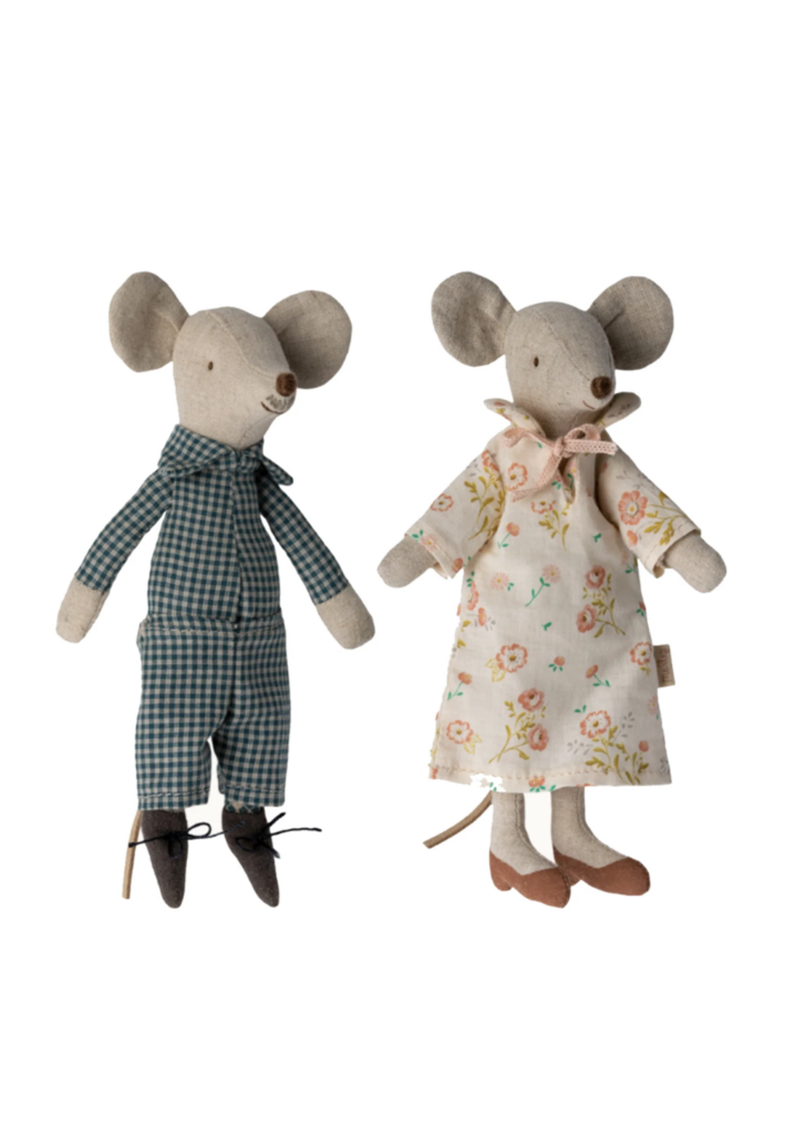 Maileg Grandma & Grandpa Mice in Cigarbox