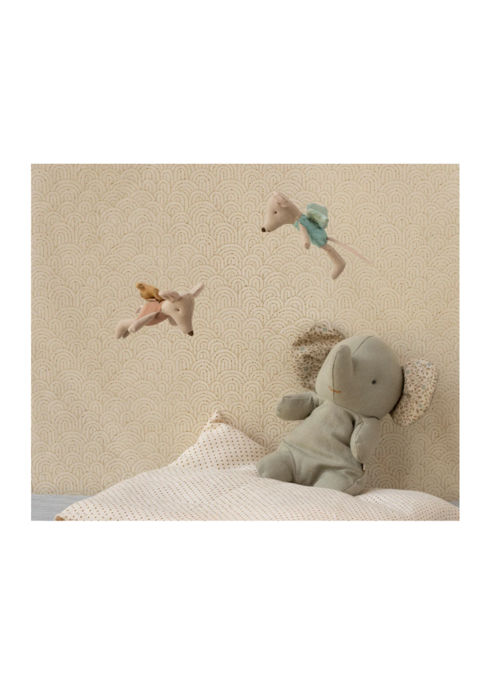 Maileg Fairy Mouse, Little - Mint