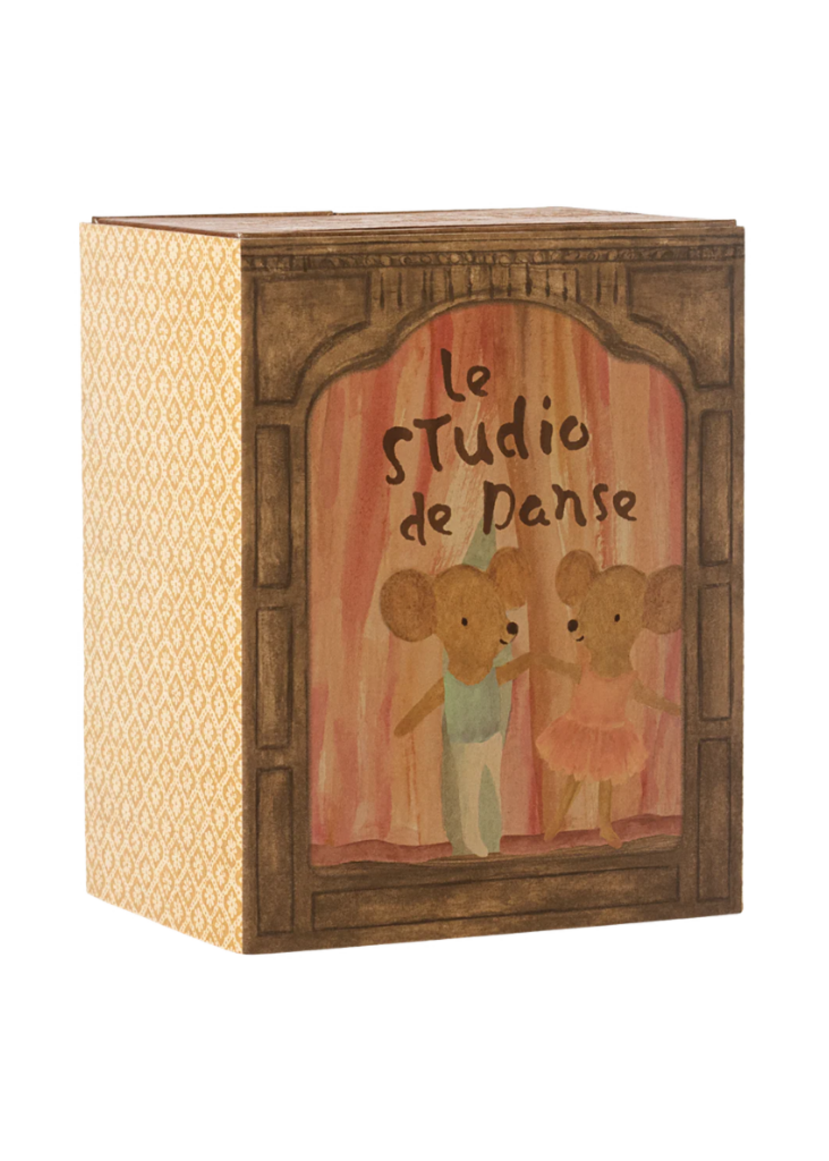 Maileg Ballet Mice in Dance Studio, Little Sister & Brother