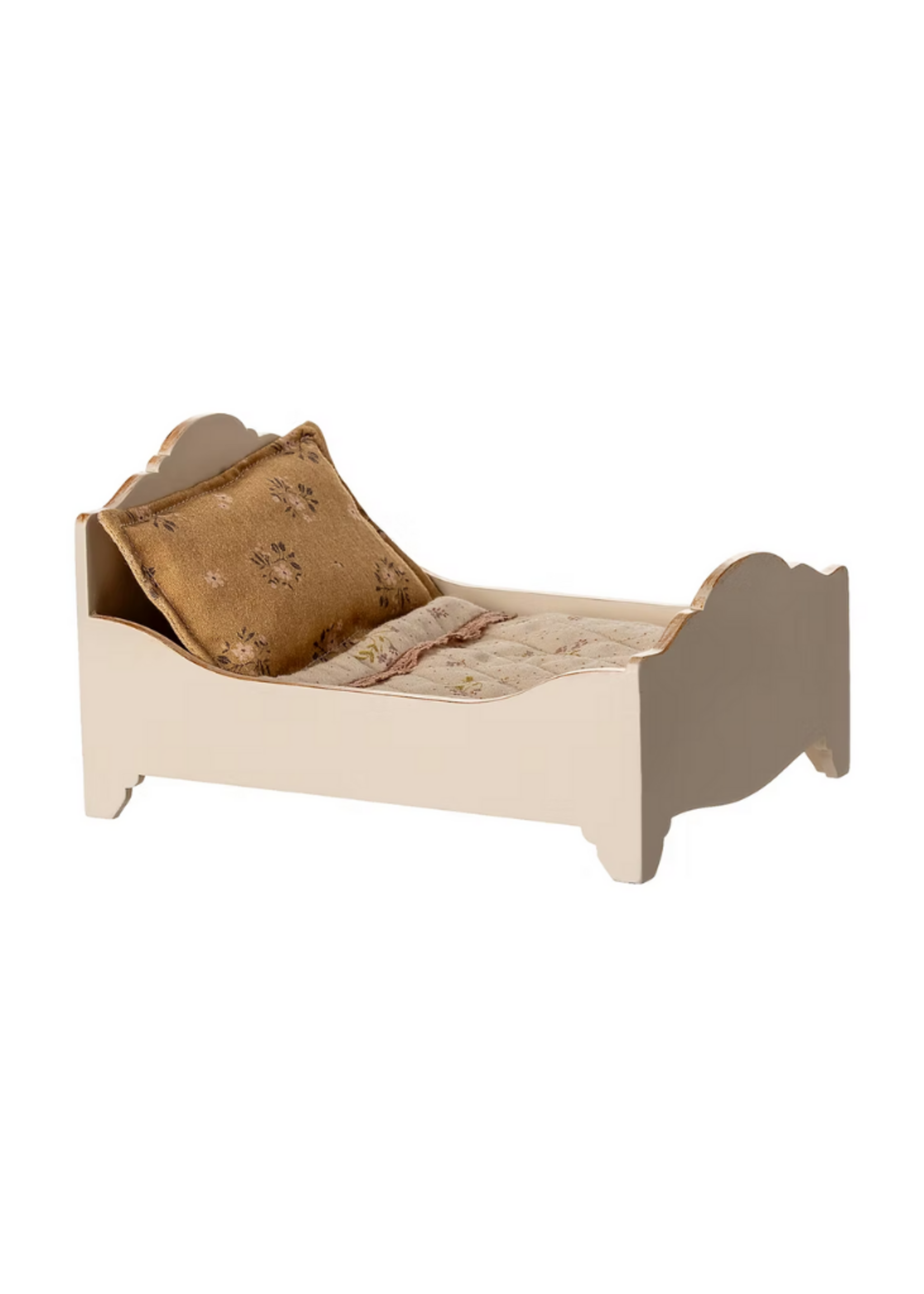 Maileg Bed, Mouse - Off White