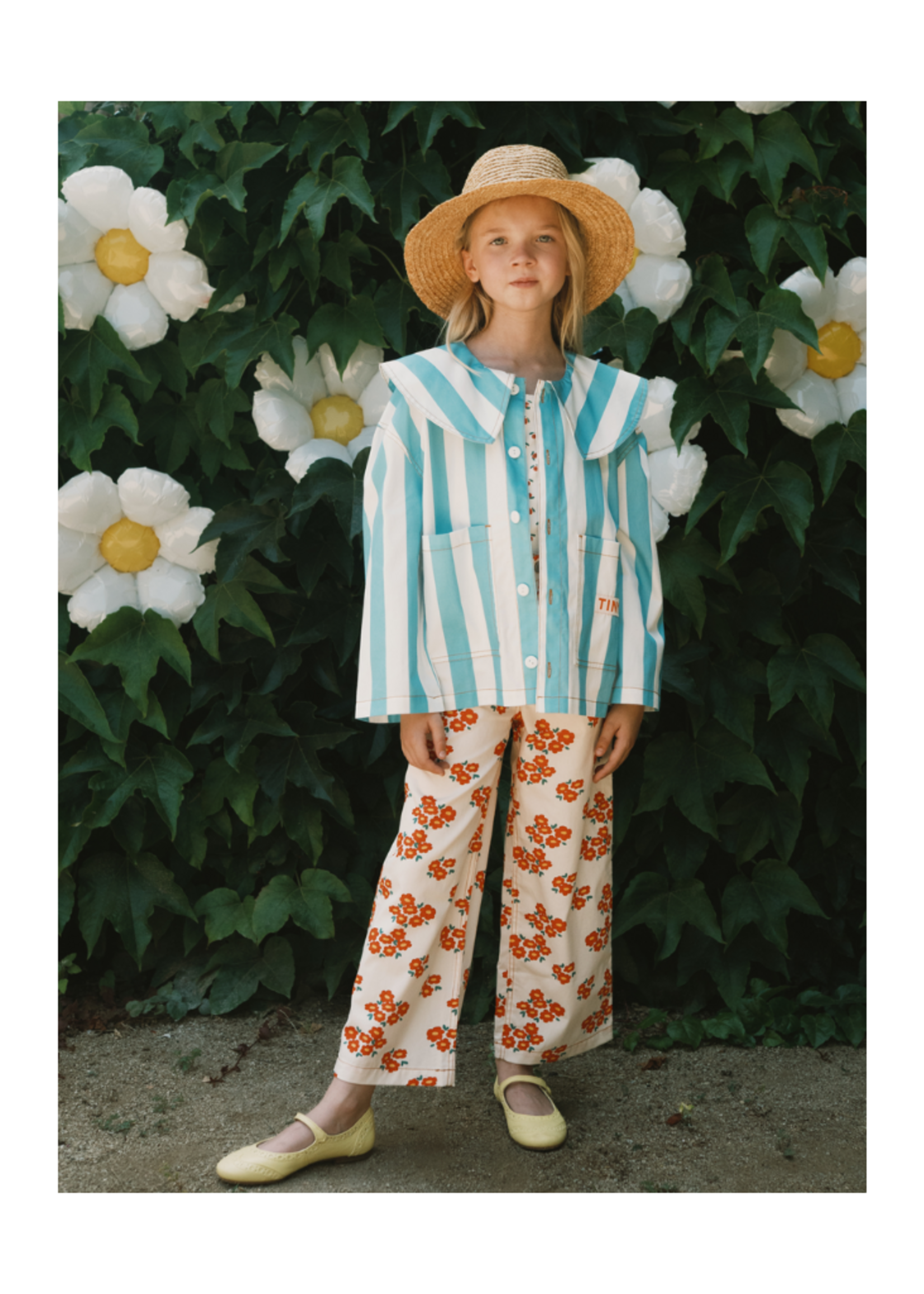 Tiny Cottons Blossoms Twill Jeans