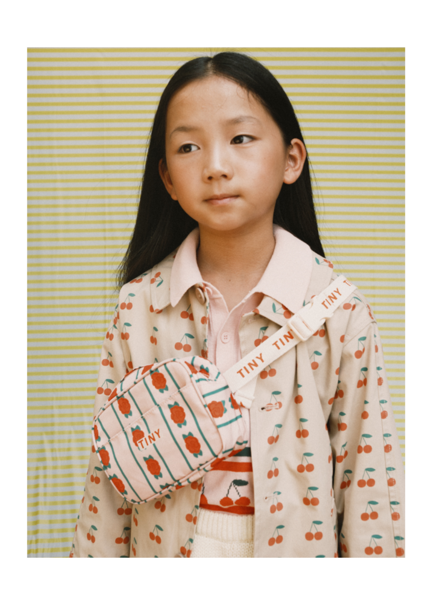 Tiny Cottons Rose Pattern Fanny Bag