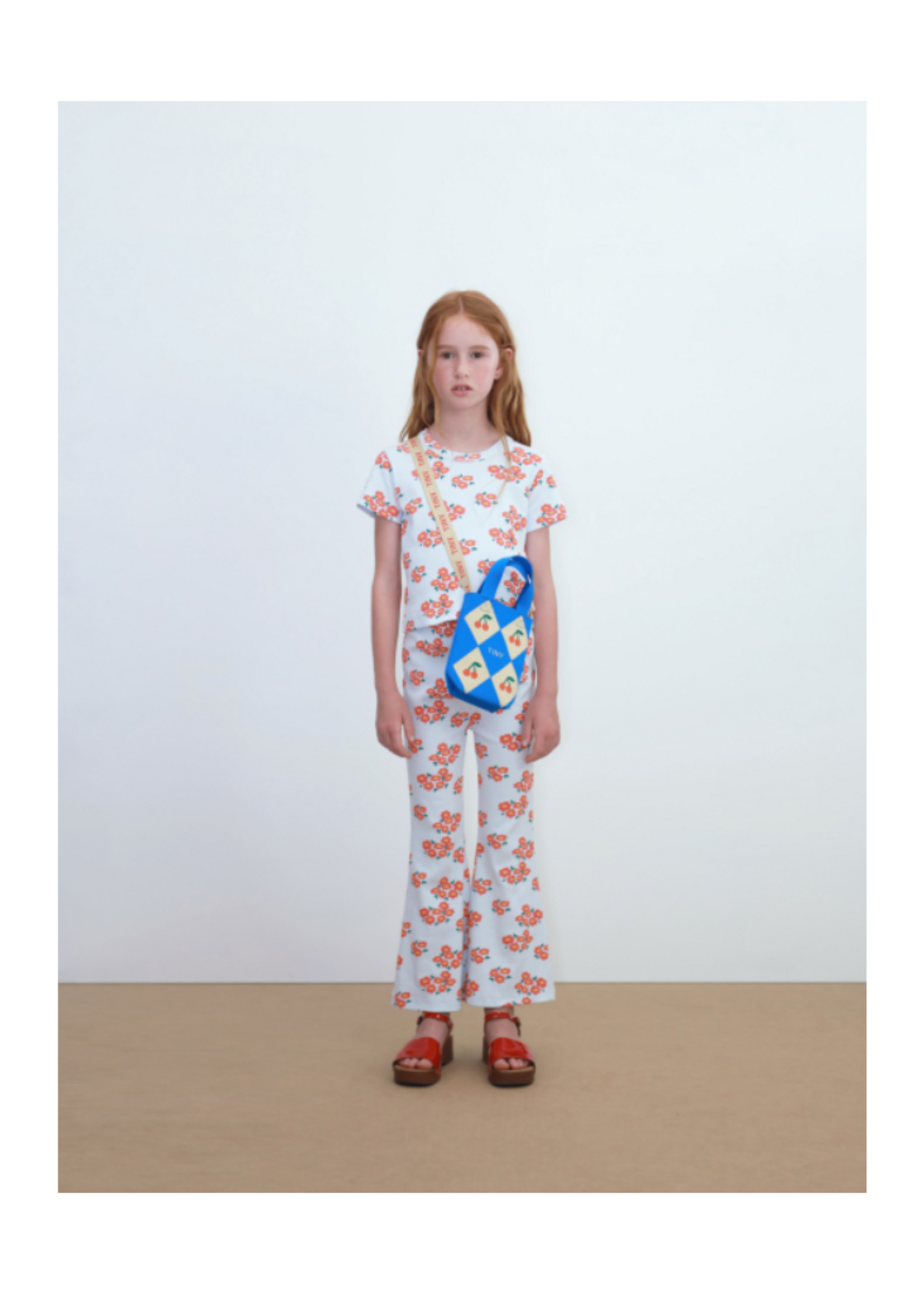 Tiny Cottons Blossoms Rib Pant