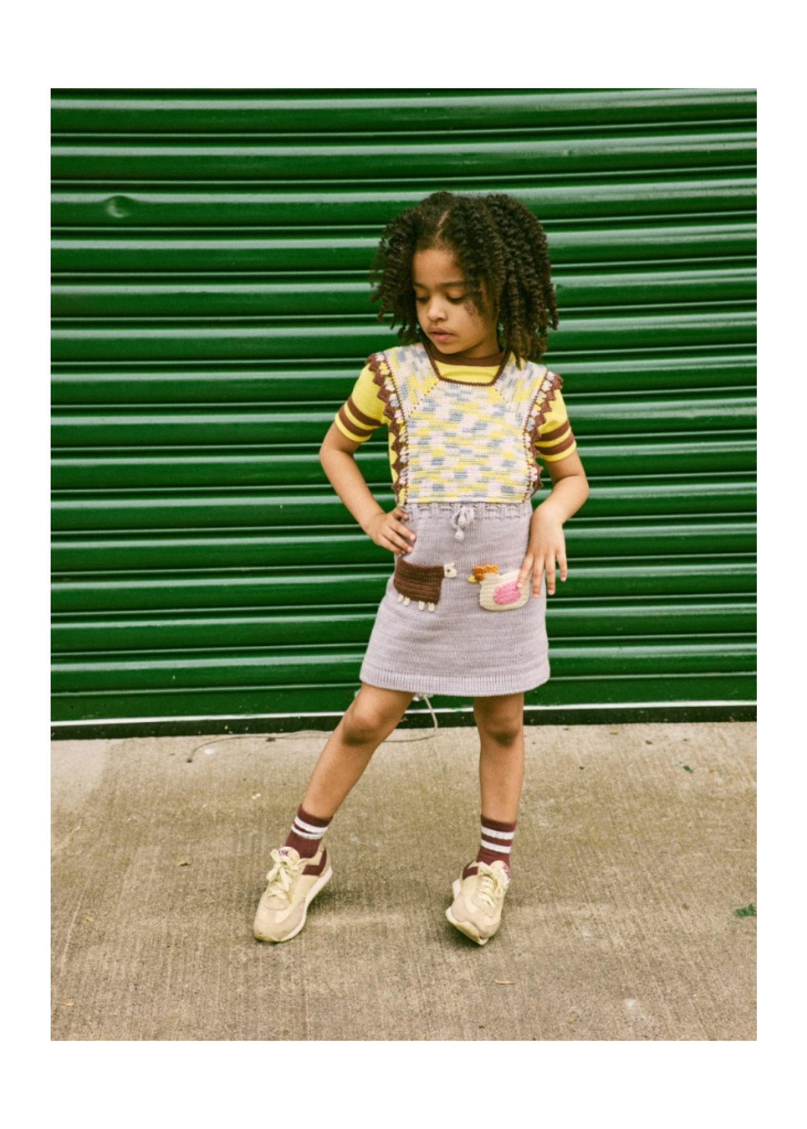 Misha & Puff Farm Topanga Pinafore