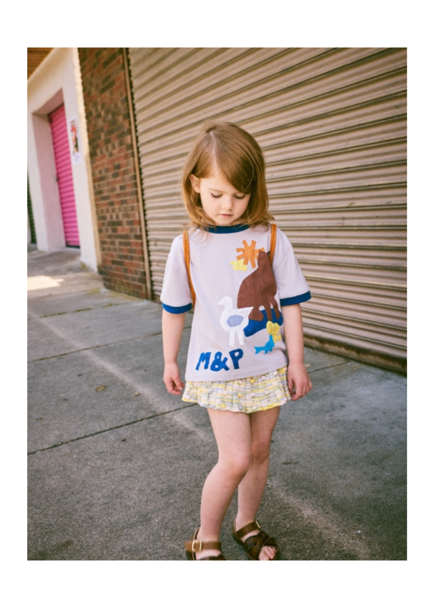 Misha & Puff Farm Applique Tee