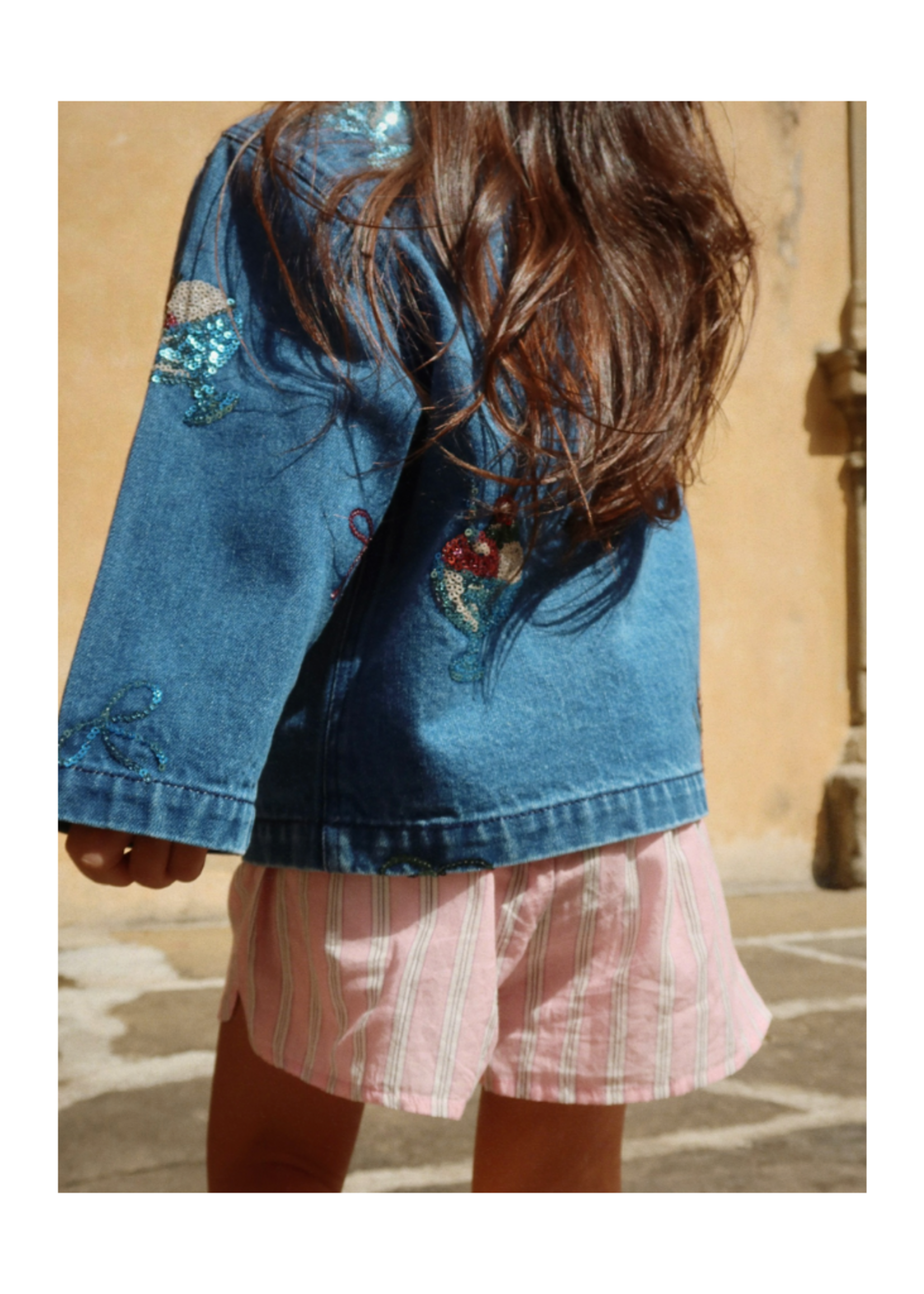 Konges Slojd Magot Sequin Denim Jacket