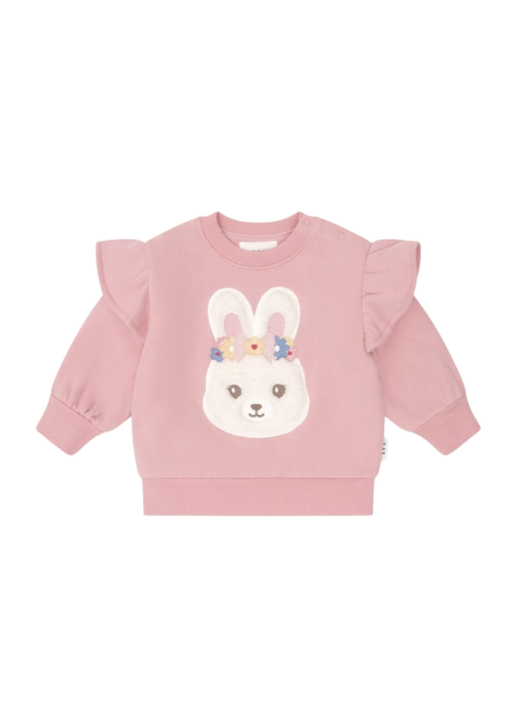 Huxbaby Flower Field Bunny Sweatshirt